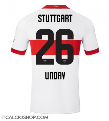 Stuttgart Deniz Undav #26 Prima Maglia 2024-25 Manica Corta